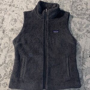 Patagonia Gray Sherpa Vest